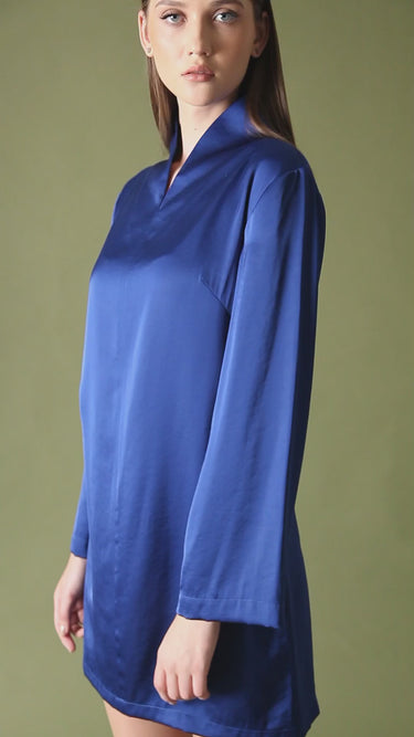 sapphire blue cocktail dresses Cupshe Deep Sapphire Blue Maxi Dress - Navy