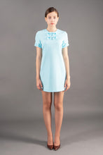 Load image into Gallery viewer, Light blue origami dress
