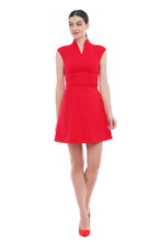 Load image into Gallery viewer, Red cocktail mini dress
