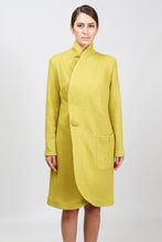 Load image into Gallery viewer, Mustard boiled wool cardigan
