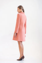 Load image into Gallery viewer, Pink Wool Trench Coat
