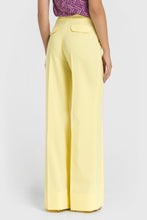 Load image into Gallery viewer, Yellow Wide leg Palazzo Pants
