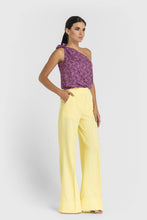 Load image into Gallery viewer, Yellow Wide leg Palazzo Pants
