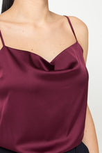 Load image into Gallery viewer, Halter Satin Sleeveless Top

