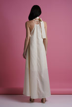 Load image into Gallery viewer, White shoulder tie maxi summer dress
