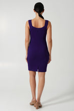 Load image into Gallery viewer, Purple going out jersey dress
