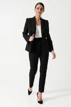 Load image into Gallery viewer, Black notch lapel pant suit
