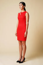 Load image into Gallery viewer, Red cutout mini dress
