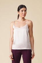 Load image into Gallery viewer, Beige satin camisole top
