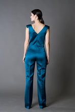 Load image into Gallery viewer, Formal Fitted Satin Jumpsuit

