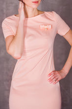 Load image into Gallery viewer, Pink mini pencil dress
