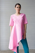 Load image into Gallery viewer, Pink high low tunic

