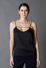 Load image into Gallery viewer, Silk cross strap camisole top
