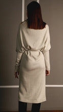 Load and play video in Gallery viewer, Ivory sweater dress
