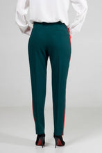 Load image into Gallery viewer, High waisted red stripe pants
