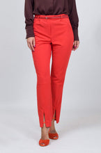 Load image into Gallery viewer, High waisted red pants
