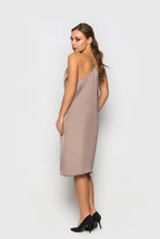 Load image into Gallery viewer, Slip dress with sheer chiffon stole

