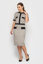 Load image into Gallery viewer, Tweed pencil dress

