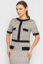 Load image into Gallery viewer, Tweed pencil dress
